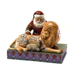  Jim Shore Heartwood Creek from Enesco Santa with Lion and 