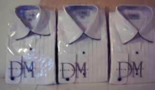 NEW BOYS Dress Shirt Lot of 3 One XSmall, One Med, One Large NWT 