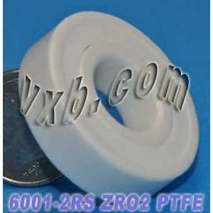 6001 2RS Full Ceramic Sealed Bearing 12x28x8 ZrO2 Ball Bearings 