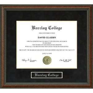 Barclay College Diploma Frame 