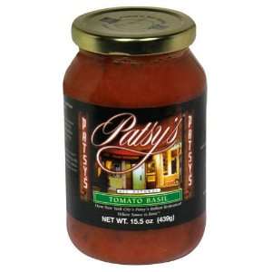 Patsys, Sauce Tomato Basil, 16 Ounce (12 Grocery & Gourmet Food