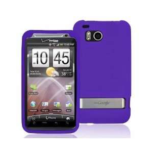  HTC THUNDERBOLT PURPLE SILICONE CASE Cell Phones 