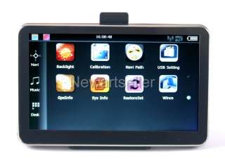   Car GPS Navigation system 4GB /4 FM CE6.0 +Map GPS Receiver  