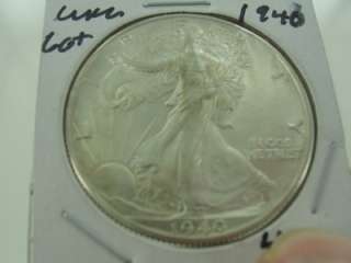 1940 Walking Liberty Half Dollar 90% Silver 50 cents N/R  
