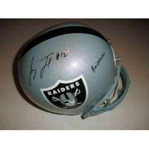 JACOBY FORD AUTOGRAPHED OAKLAND RAIDERS HELMET