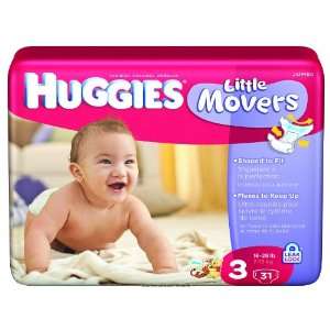 Huggies Supreme Little Movers Diapers, Huggies Supreme Jumbo Step 3 