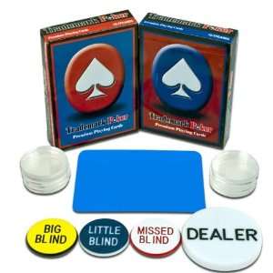  Trademark Texas Hold Em Dealer Kit   Retail Package Hold 