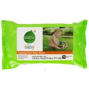  7TH GEN BABY WIPES REFILL Size 70