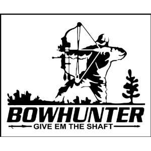  Decal   Hunting / Outdoors   Bow Hunter   Truck, iPad, Gun or Bow Case