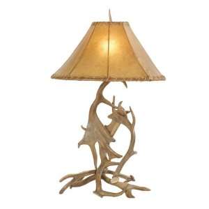 Fallow Deer Antler Table Lamp