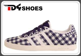 Adidas Adi Court Super Low W Purple White Gingham Womens Casual Shoes 