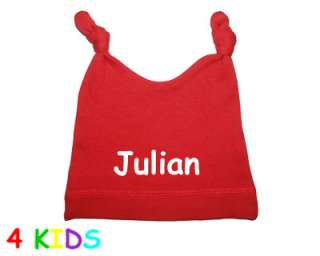 Baby Mütze bedruckt mit Julian oder Wunschtext #2  