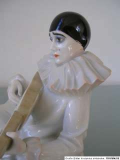 Rosenthal Figur Figure Figurine Pierrot Harlekin mit Gitarre Nr. 78 um 