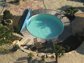Badeinsel Designer Pool Schwimminsel Pool Lounge Luftmatratze  