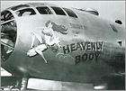 Photo Nose Art LADY LUCK B 24 Bomber, WWII items in WHITE STAR LINE 