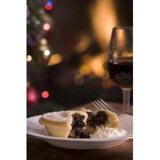 Mince Pie with Cream and a Glass of Sherry   24H x 16W   Peel and 