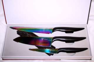 Royalty Line Titanium Messer 3tlg. Küchenmesser Set neu  