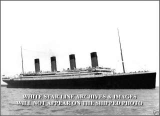 Poster Print Titanic Leaves Southampton Starboard View  