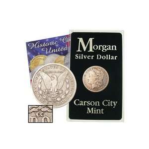  1883 Morgan Dollar   Carson City   Circulated Toys 