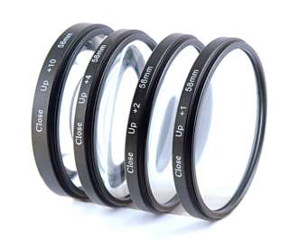 58mm Nahlinsen Makro linse Fujifilm S9100 HS10 HS20EXR  