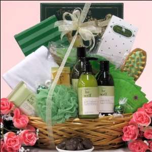 Be Well Rosemary Mint Spa Luxuries Valentines Day Spa Gift Basket 