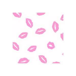   Light Pink Kisses Self Sealing Cellophane Bag 3 x 5 