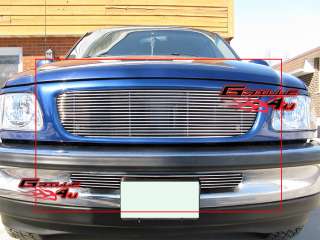 97 98 Ford F 150 2WD Billet Grille Combo Upper+Lower  