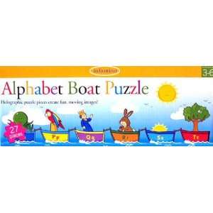  Infantino 27pc Alphabet Boat Puzzle Toys & Games