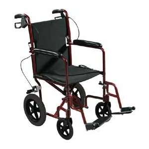  Expedition Aluminum Transport Wheelchair Chair with Loop 