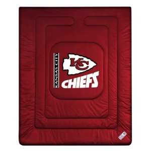 Kansas City Chiefs NFL Locker Room Collection Comforter (Twin Size 