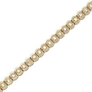  14K Yellow Gold 1 ct. Diamond Tennis Bracelet Katarina Jewelry