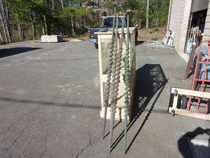 LARGE turned spindle balusters? 73 long hand carved Possible curtain 