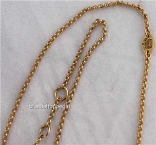   Couture CRYSTAL DICE CHARM Wish NECKLACE GOLD LUCKY JUICY JACKPOT Rare