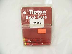 Tipton 270 Win Snap Caps Two Pack   New in Box 661120096009  