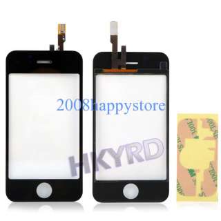1PCS Replacement Touch Screen Digitizer + Adhesive for iphone 3G 