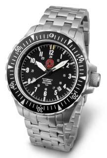PRAETORIAN Signifer Automatic Military Divers Watch 990ft   Tritium 