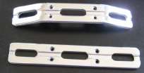 This is a set (Front and Rear) of Polished Aluminum bumpers for the T 