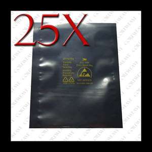LOT 25 4x6 3M Anti Static Bags ESD ANTISTATIC 4 x 6  