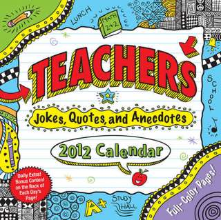 Teachers 2012 Desk Calendar 9781449404673  