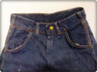 Vintage 40s Union Made Denim Jeans Copper Rivets High Waist  
