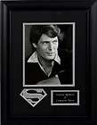 christopher reeve signed  