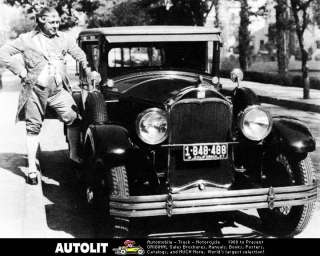 1928 Buick & Emil Jannings Photo  