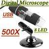 NEW 500X 2.0 Mega Pixels 8 LED USB Digital Microscope  