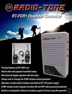 Radio Tone Duplex repeater DTMF controller for KG UVD1P  