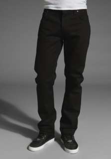 NUDIE JEANS Hank Rey in Black Black Twill  