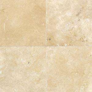   Travertine 12 in. x 12 in. Durango Natural Stone Floor and Wall Tile