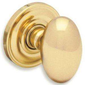   Egg Bed/Bath Knob Polished Brass 5425.030.PRIV 