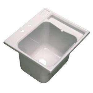 ASB 22 in. x 25 in. ABS Drop in Utility Sink 100029 