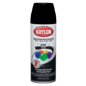 Krylon 12 Oz. Interior/Exterior Gloss Spray Paint K05160100 at The 