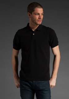 FRED PERRY Slim Fit Twin Tipped Polo in Black/Black at Revolve 